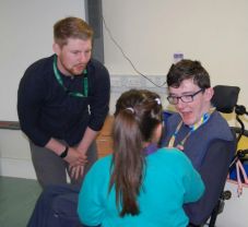Sperrinview Pupils visit for their Work Experience