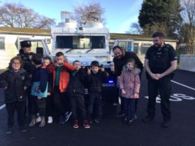 Our visit from the Police 