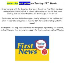 Wear blue and yellow