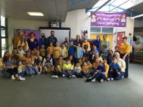 Blue and Yellow Day