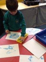 Sensory play and ICT week in school