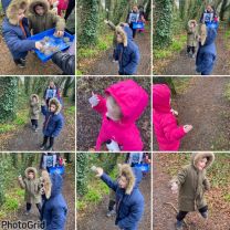 Class 5 enjoying Forest Schools!