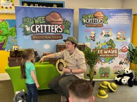 Wee Critters visit 